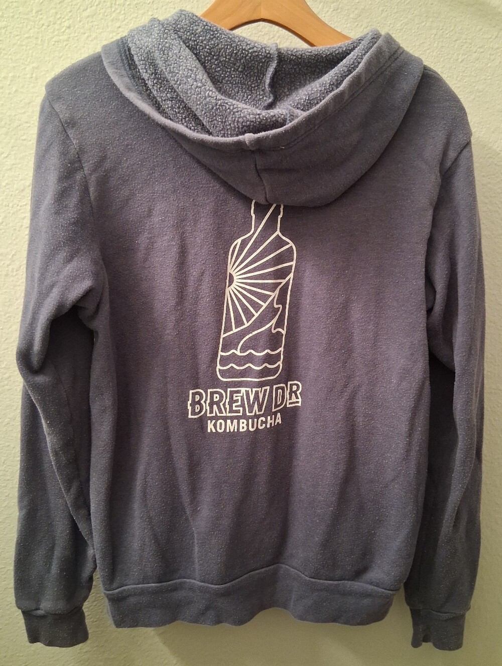 Worn Out Stained Kombucha Hoodie Medium